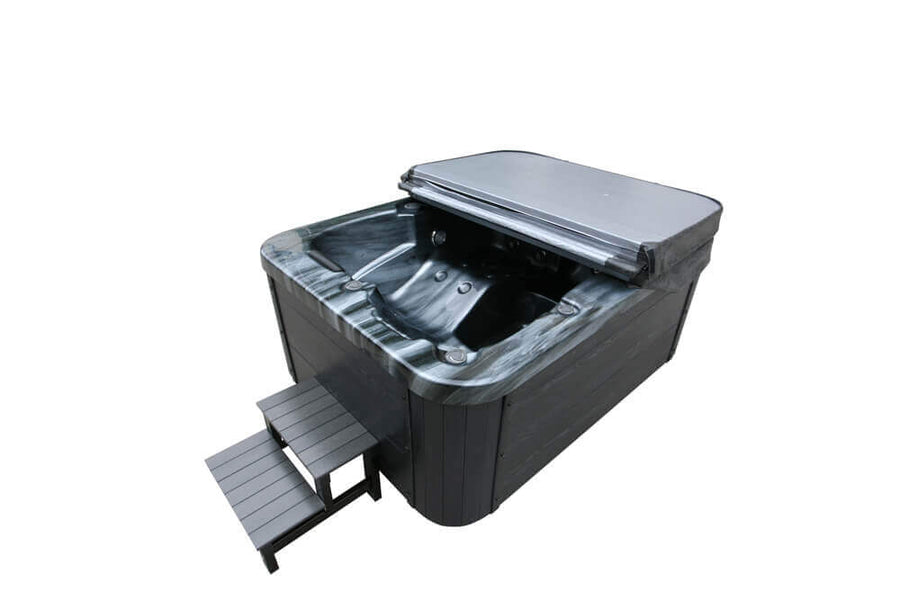 Home Deluxe BLACK MARBLE Outdoor-Whirlpool – Ansicht 5