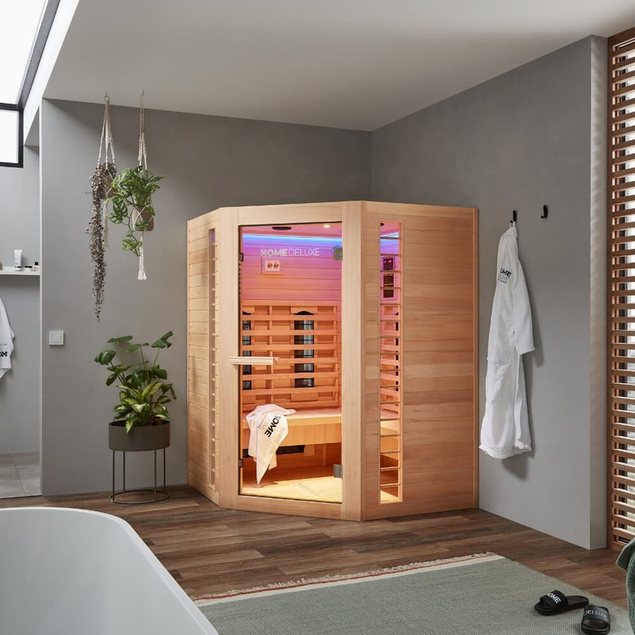 Home Deluxe REDSUN DELUXE XXL Infrarotkabine – Ansicht 2
