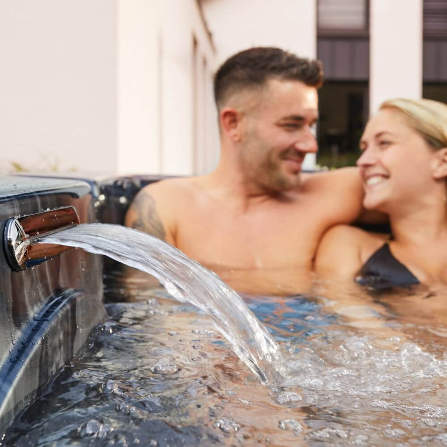 Home Deluxe BLACK MARBLE Outdoor-Whirlpool – Ansicht 3