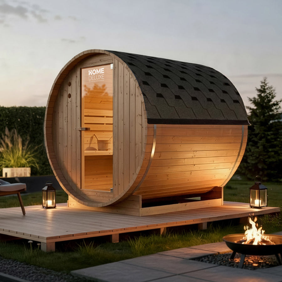 Home Deluxe LAHTI L Gartensauna – Ansicht 2