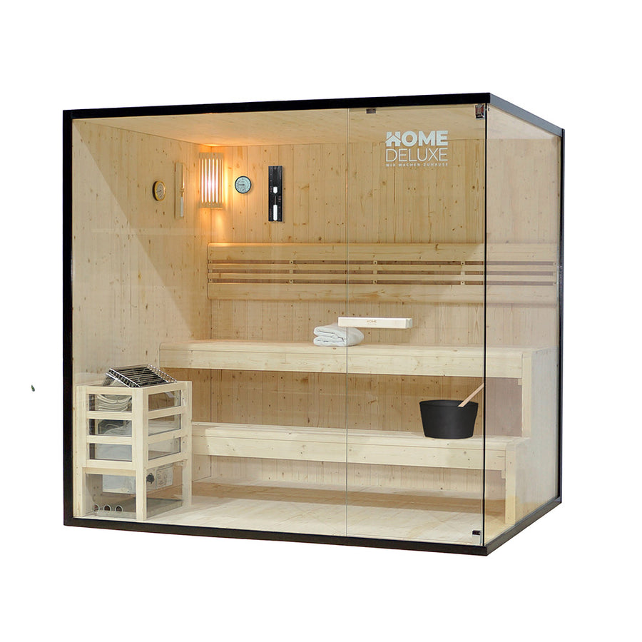 Home Deluxe SHADOW XL Innensauna – Ansicht 4