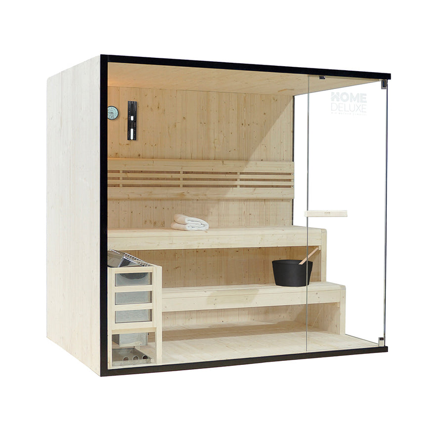 Home Deluxe SHADOW XL Innensauna – Ansicht 5