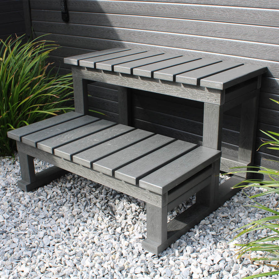 Home Deluxe STREAM BIG Outdoor-Whirlpool – Ansicht 4