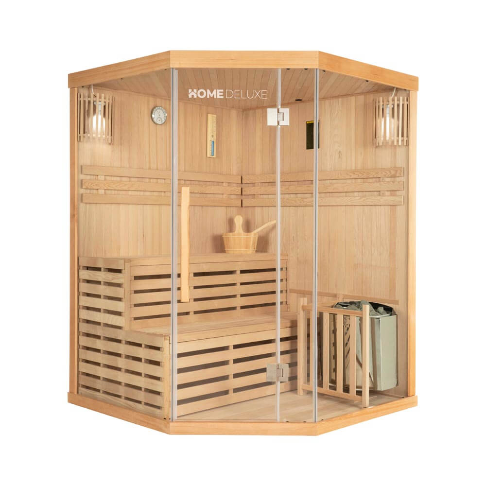 Home Deluxe SKYLINE XL Innensauna mit 6-kW-Harvia-Ofen