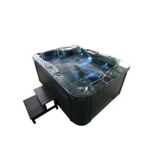 Home Deluxe BLACK MARBLE Outdoor-Whirlpool – Produktansicht